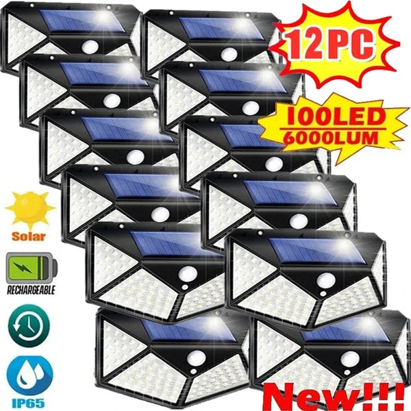 100 LED Solar Wall Lamp aquila Bask