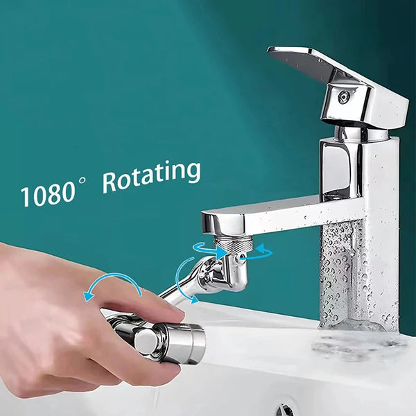 1080° Rotatable Extension Faucet Sprayer aquila Bask