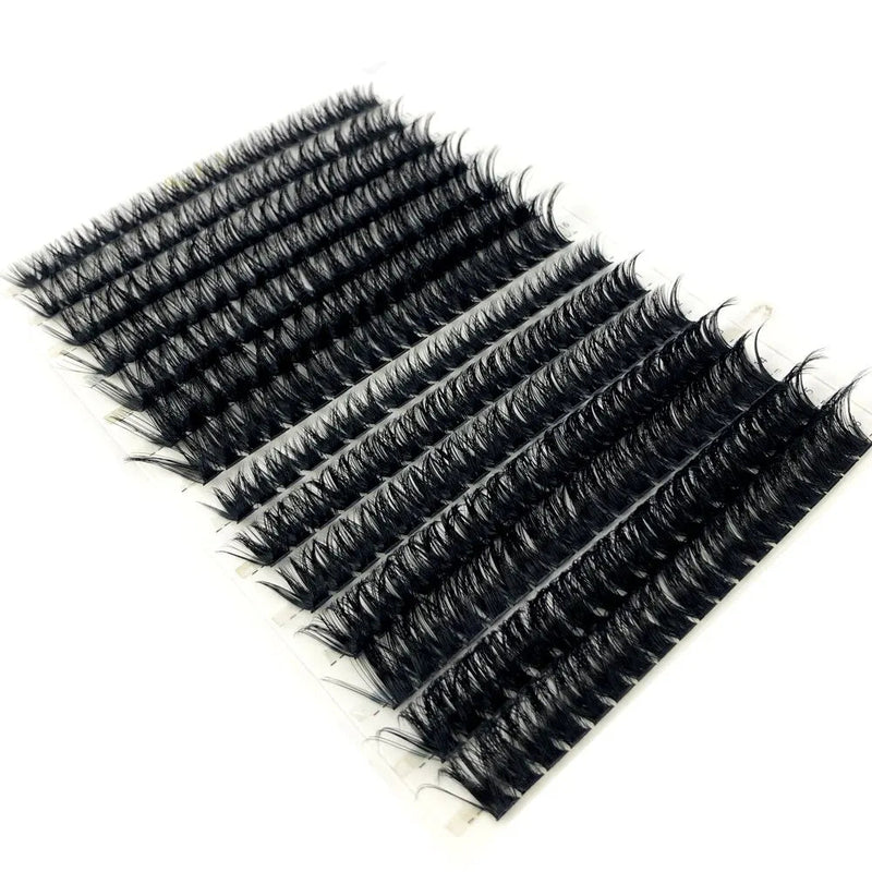 30D 40D 60D 80D Mixed Tray Individual Lashes 3D Russia Volume Eye Lashes Soft Natural Lashes Mink Lash Cluster False Eyelashes - aquila Bask