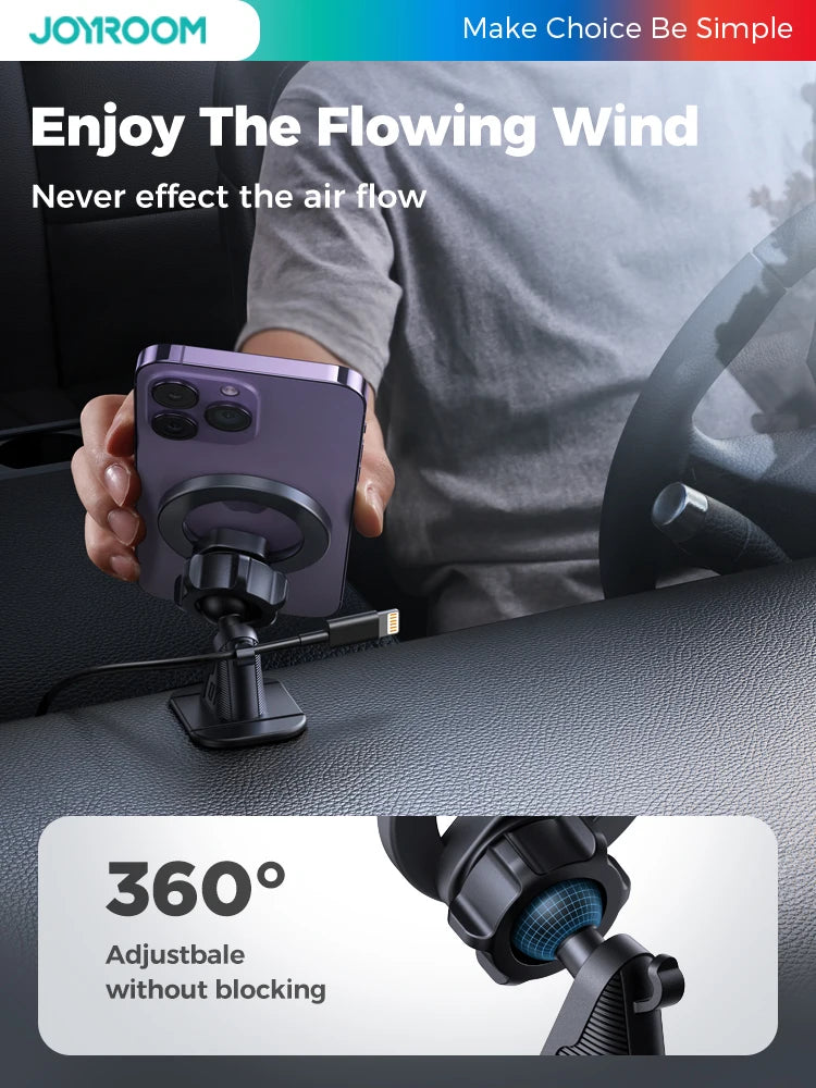 360 Degree Rotation Magnetic Phone Holder aquila Bask