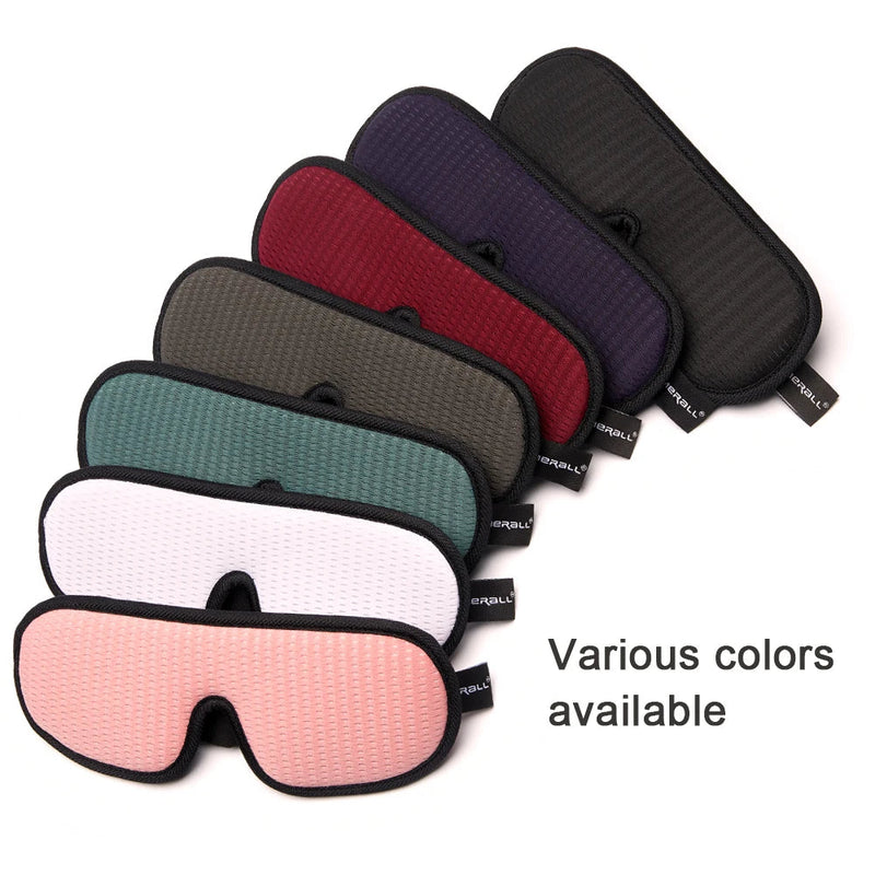 3D Sleeping Mask Block Out Light Sleep Mask For Eyes Soft Sleeping Aid Eye Mask for Travel Eyeshade Night Breathable Slaapmasker aquila Bask