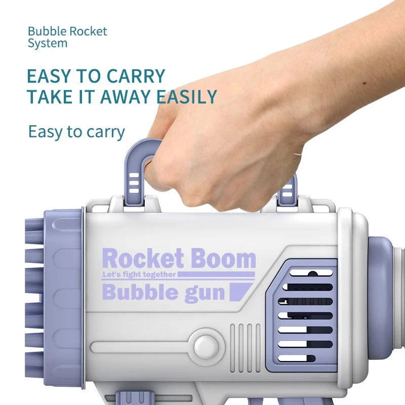 44-hole Rocket Launcher Shape Bubble Maker - aquila Bask