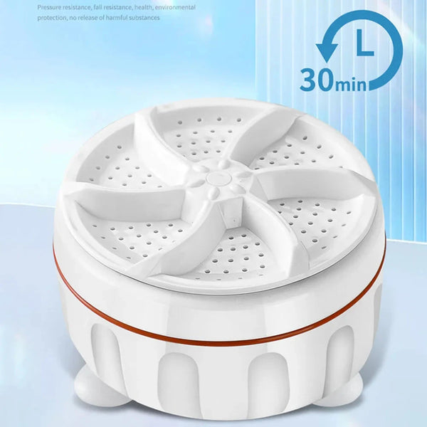 60W Portable Mini Ultrasonic Washing Machine aquila Bask