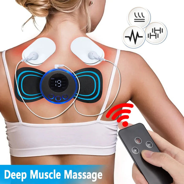 EMS Intelligent Shoulder Cervical Massager aquila Bask