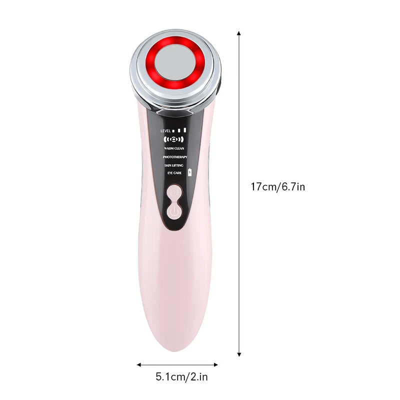 EMS LED Light Therapy Face Lifting Anti Wrinkle Device - aquila Bask