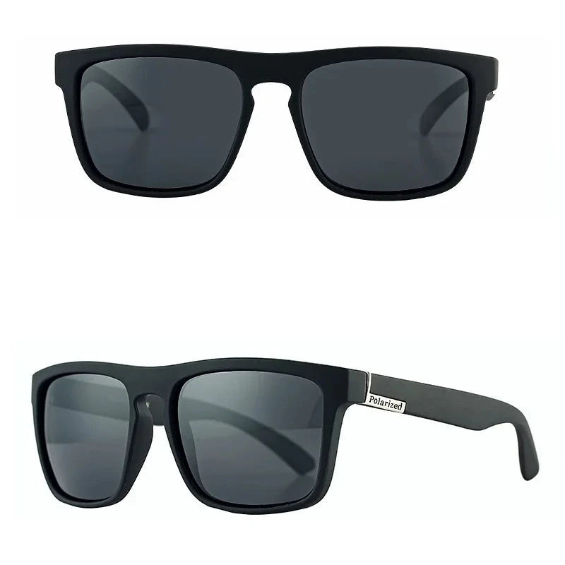 Fashion Square Vintage Polarized Sunglasses - aquila Bask