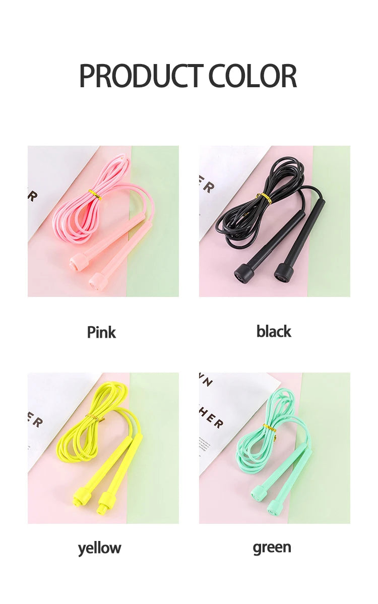 Speed Skipping rope Adult jump rope Weight Loss Children Sports portable fitness equipment Professional Men Women Gym