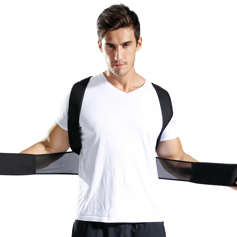 Posture Corrector For Men Women Hunching Back Support Health Care Shoulder Brace Straightener Belt Trainer Clavicle Spine Lumbar