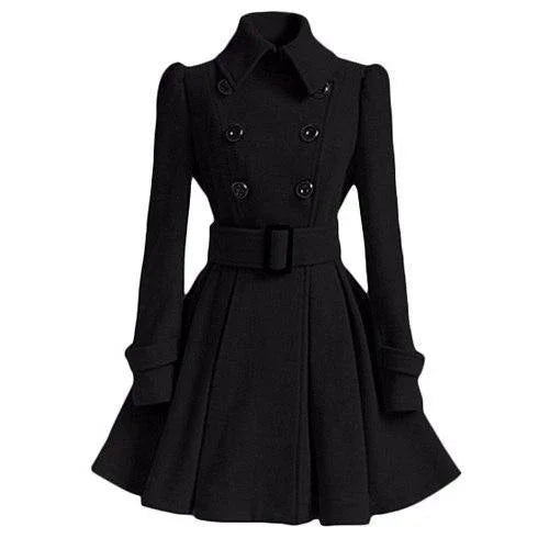 trench Winter Jacket Women Coat Female Warm Jacket Oversize