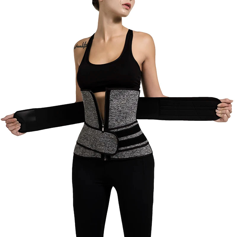 Neoprene Waist Trainer Corset Trimmer Belt for Women Weight Loss Waist Cincher Body Shaper Slimmer Shapewear