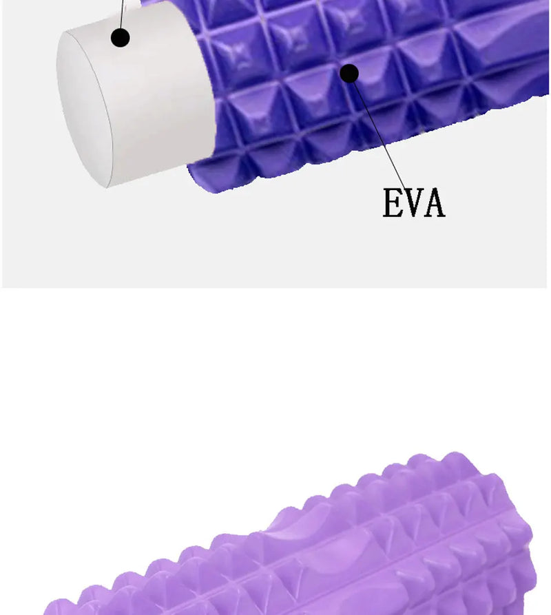 Yoga Column Fitness Women Foam Roller Yoga Pilates Gym Exercises Muscle Relieve Stress Yoga equipment Massage Roller Brick валик