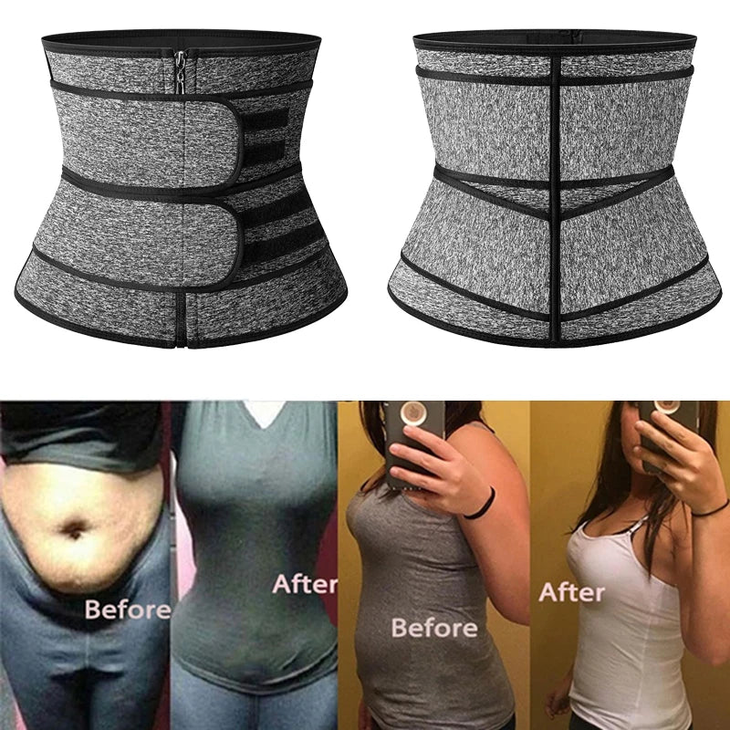 Neoprene Waist Trainer Corset Trimmer Belt for Women Weight Loss Waist Cincher Body Shaper Slimmer Shapewear