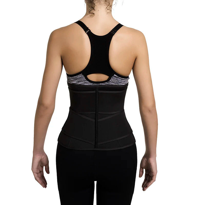 Neoprene Waist Trainer Corset Trimmer Belt for Women Weight Loss Waist Cincher Body Shaper Slimmer Shapewear