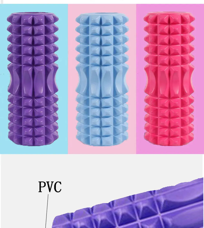 Yoga Column Fitness Women Foam Roller Yoga Pilates Gym Exercises Muscle Relieve Stress Yoga equipment Massage Roller Brick валик