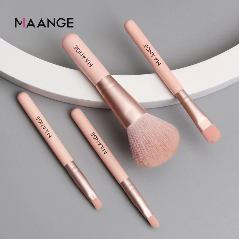 MAANGE Pro 4/13Pcs Makeup Brushes Set  Face Eye Shadow Foundation Powder Eyeliner Eyelash Lip Make Up Brush Beauty Tool with Bag