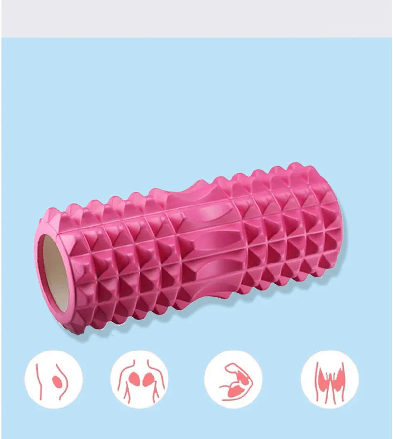 Yoga Column Fitness Women Foam Roller Yoga Pilates Gym Exercises Muscle Relieve Stress Yoga equipment Massage Roller Brick валик