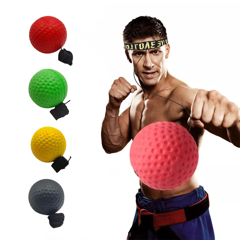 Head-mounted PU Punch Reflex Ball