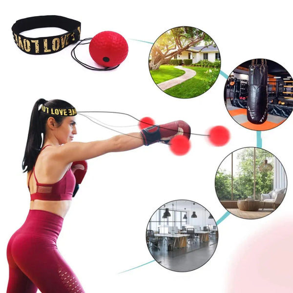 Head-mounted PU Punch Reflex Ball