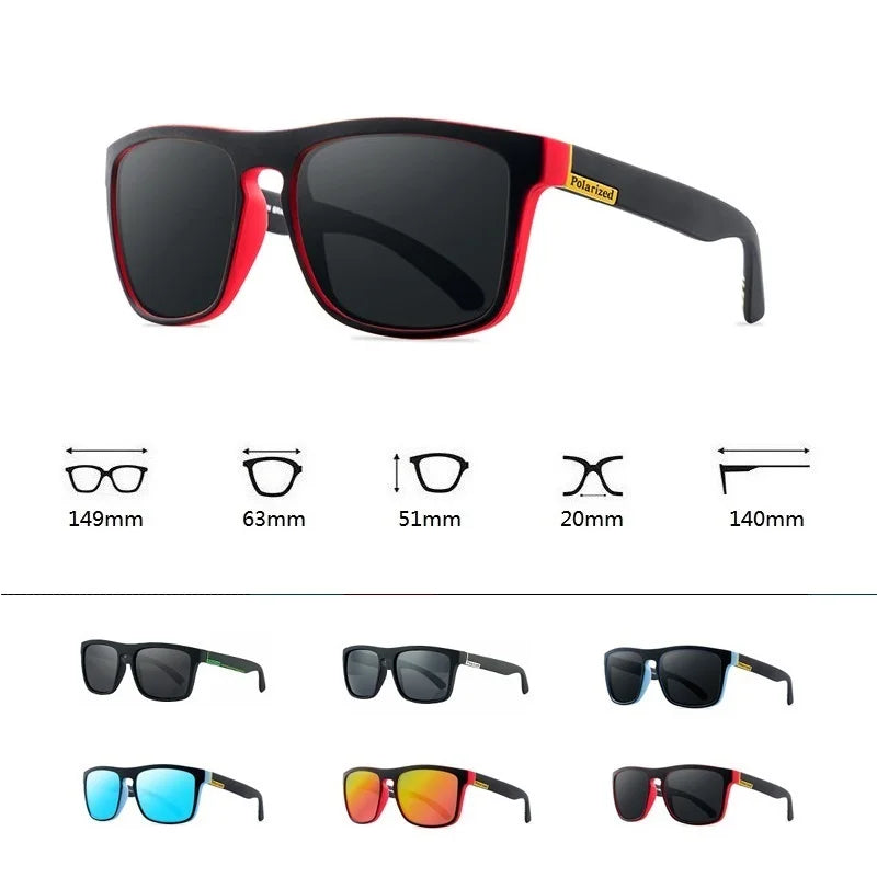 Oversized Polarized Sunglasses Men Women Sports Square Driver&#39;s Sun Glasses For Man Female Brand Design Shades Oculos De Sol UV