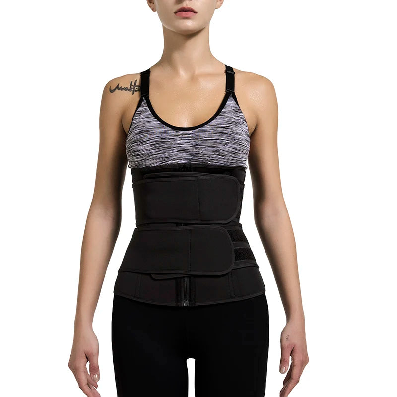 Neoprene Waist Trainer Corset Trimmer Belt for Women Weight Loss Waist Cincher Body Shaper Slimmer Shapewear