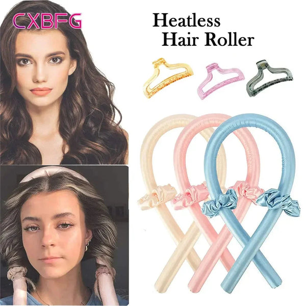 Heatless Curling Rod Headband - aquila Bask