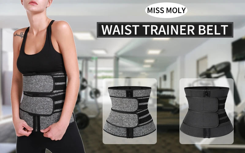 Neoprene Waist Trainer Corset Trimmer Belt for Women Weight Loss Waist Cincher Body Shaper Slimmer Shapewear