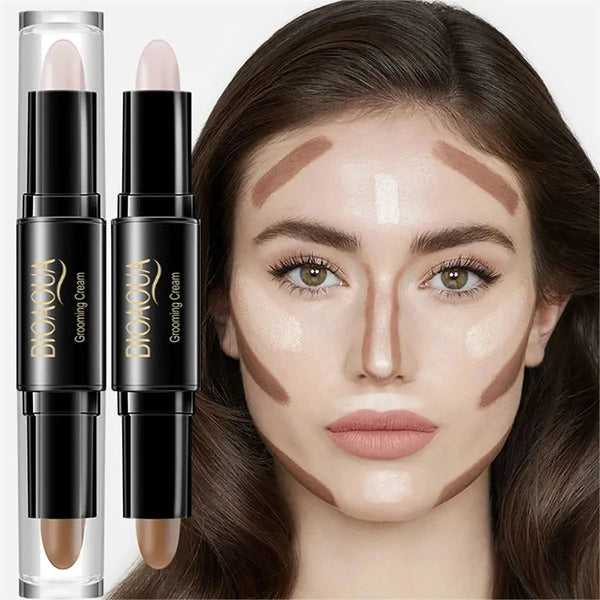 High Quality Professional Makeup Base Foundation Cream for Face Concealer Contouring for Face Bronzer Beauty Women's Cosmetics - aquila Bask