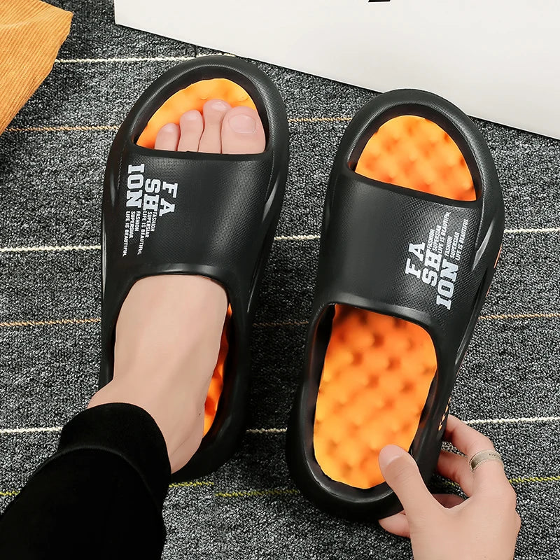 Men Massage Slippers aquila Bask