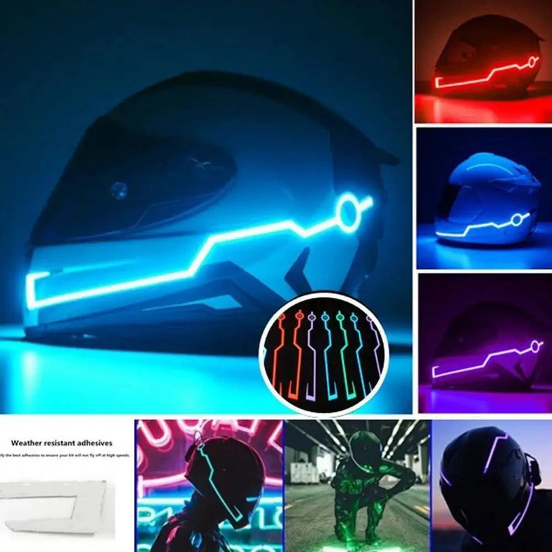 Motorcycle Helmet LED Light - aquila Bask