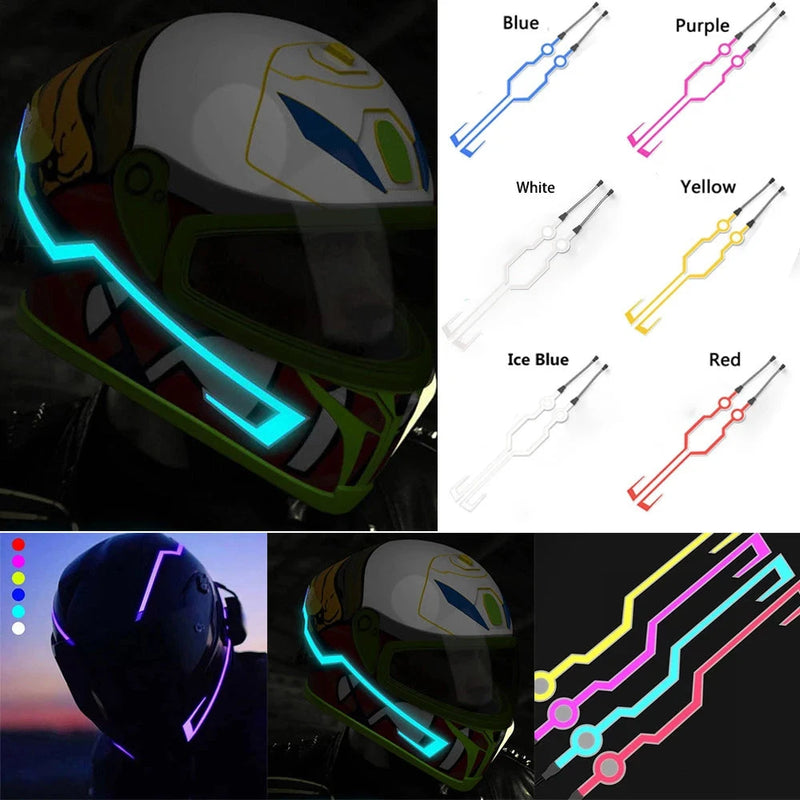 Motorcycle Helmet LED Light - aquila Bask