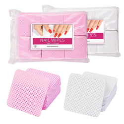 Nail Polish Remover Wipes Nail Cleaning Pads, Non Woven Nail Pads For Women Girl Beauty Salon - aquila Bask