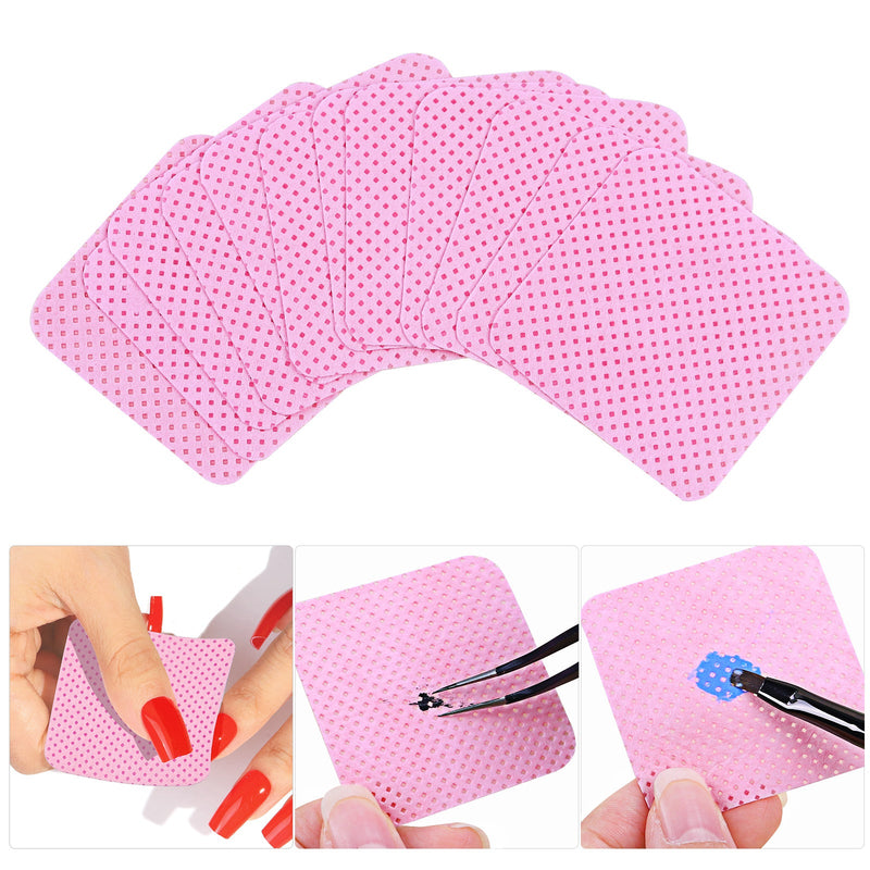 Nail Polish Remover Wipes Nail Cleaning Pads, Non Woven Nail Pads For Women Girl Beauty Salon - aquila Bask