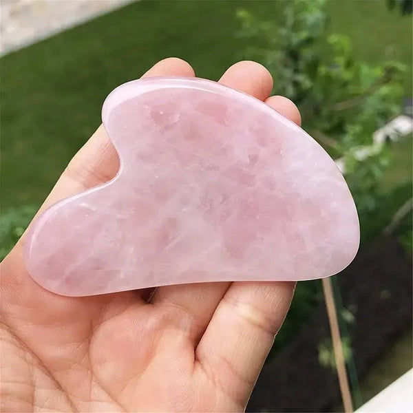 Natural Stone GuaSha Jade Facial Beauty Scraping Massage Tools Firm Skin Care Face Gua Sha SPA Physical Therapy Gue Che Roller aquila Bask