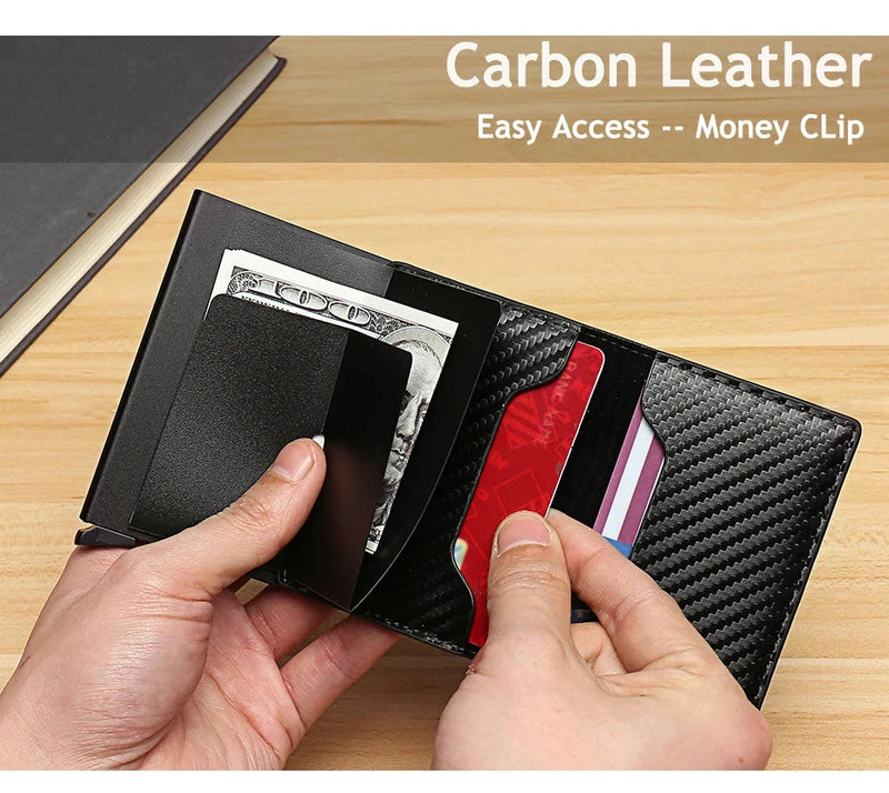 Rfid Airtag Credit Card Holder Wallet - aquila Bask