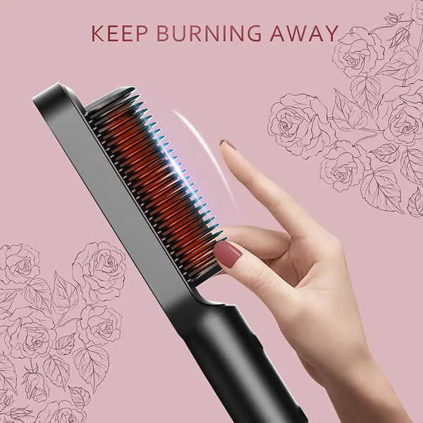 2 in 1 Hair Straightener Hot Comb