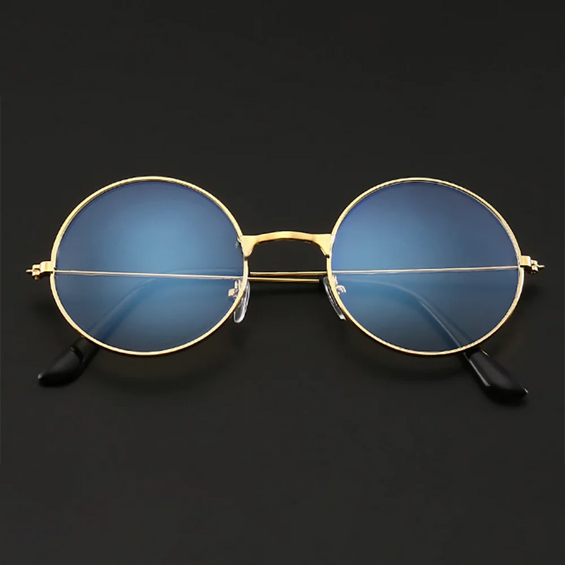 Retro Round Frame Anti-blue Radiation Glasses Ultralight Men Women  Blue Light Blocking Glasses Eyewear Computer Goggles