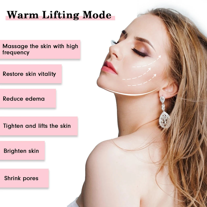 EMS LED Light Therapy Face Lifting Anti Wrinkle Device