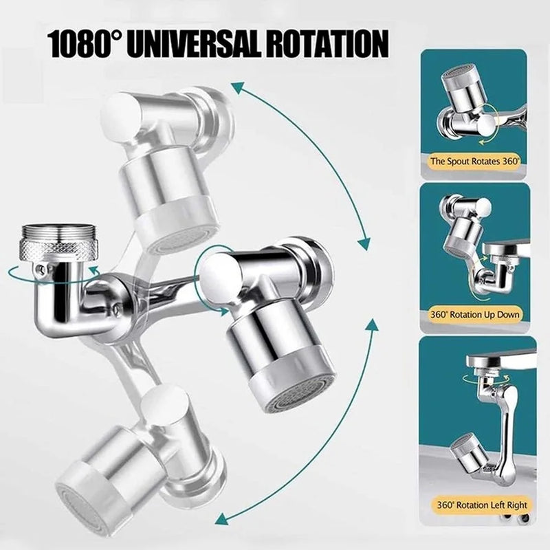 1080° Rotatable Extension Faucet Sprayer