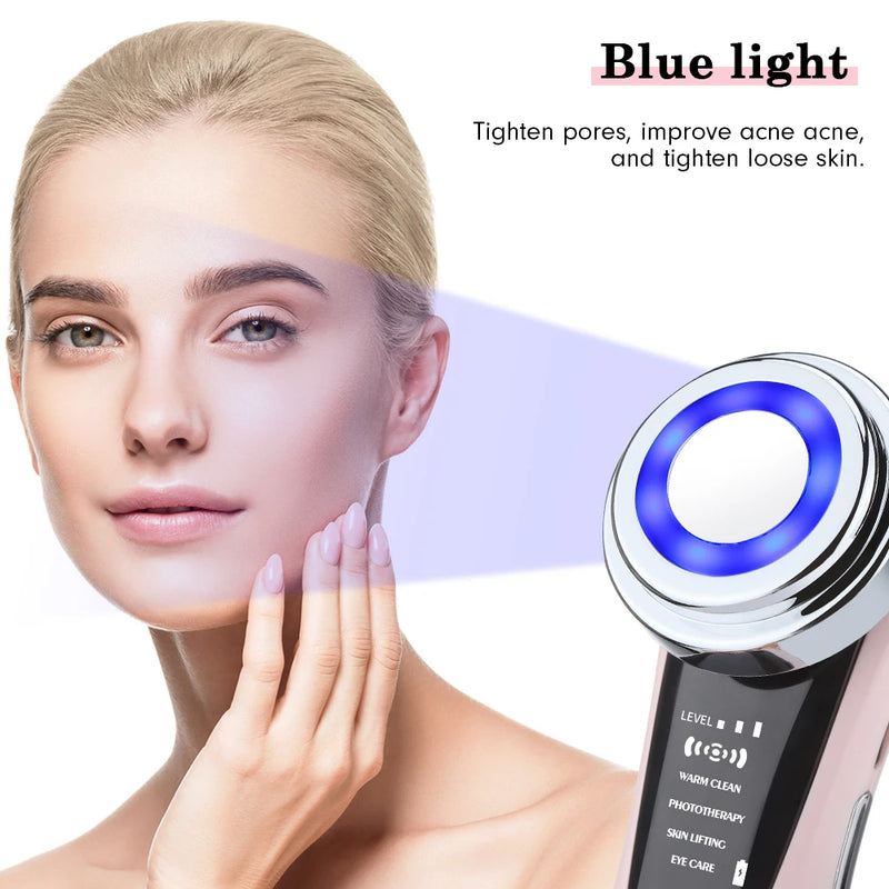 EMS LED Light Therapy Face Lifting Anti Wrinkle Device