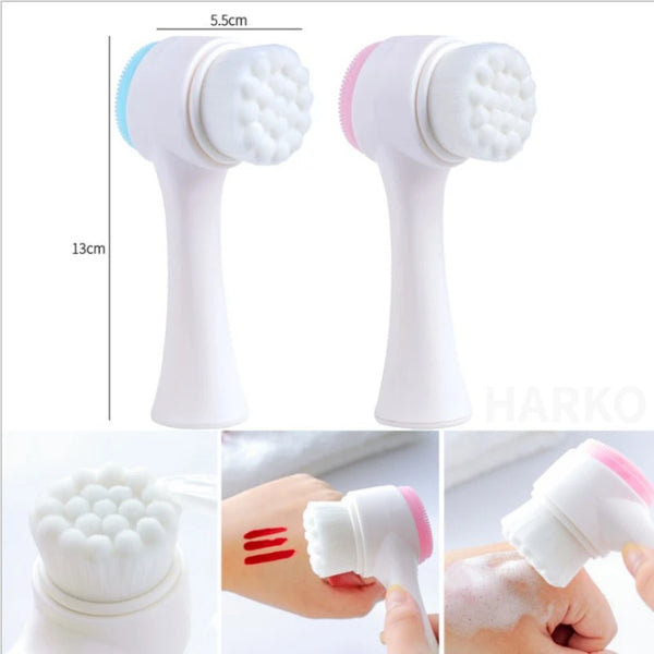 Silica Gel Face Cleansing Brush