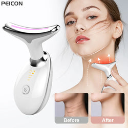 EMS Thermal Face Lifting Neck Massager