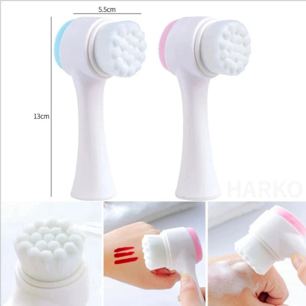 Silica Gel Face Cleansing Brush aquila Bask