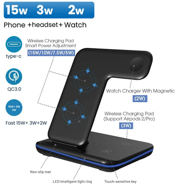 Wireless Charging Dock - aquila Bask