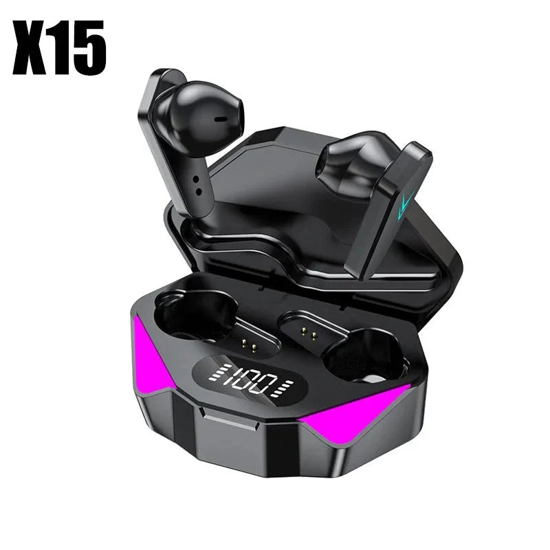 X15 TWS Wireless Gaming Earbuds - aquila Bask