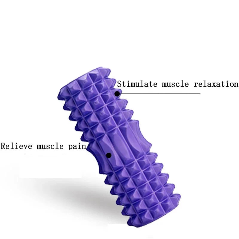 Yoga Column Fitness Women Foam Roller Yoga Pilates Gym Exercises Muscle Relieve Stress Yoga equipment Massage Roller Brick валик - aquila Bask