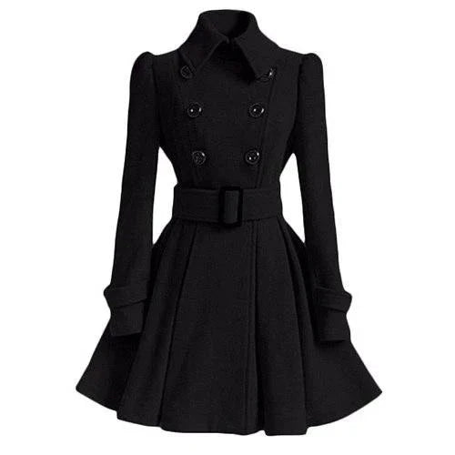 trench Winter Jacket Women Coat Female Warm Jacket Oversize - aquila Bask